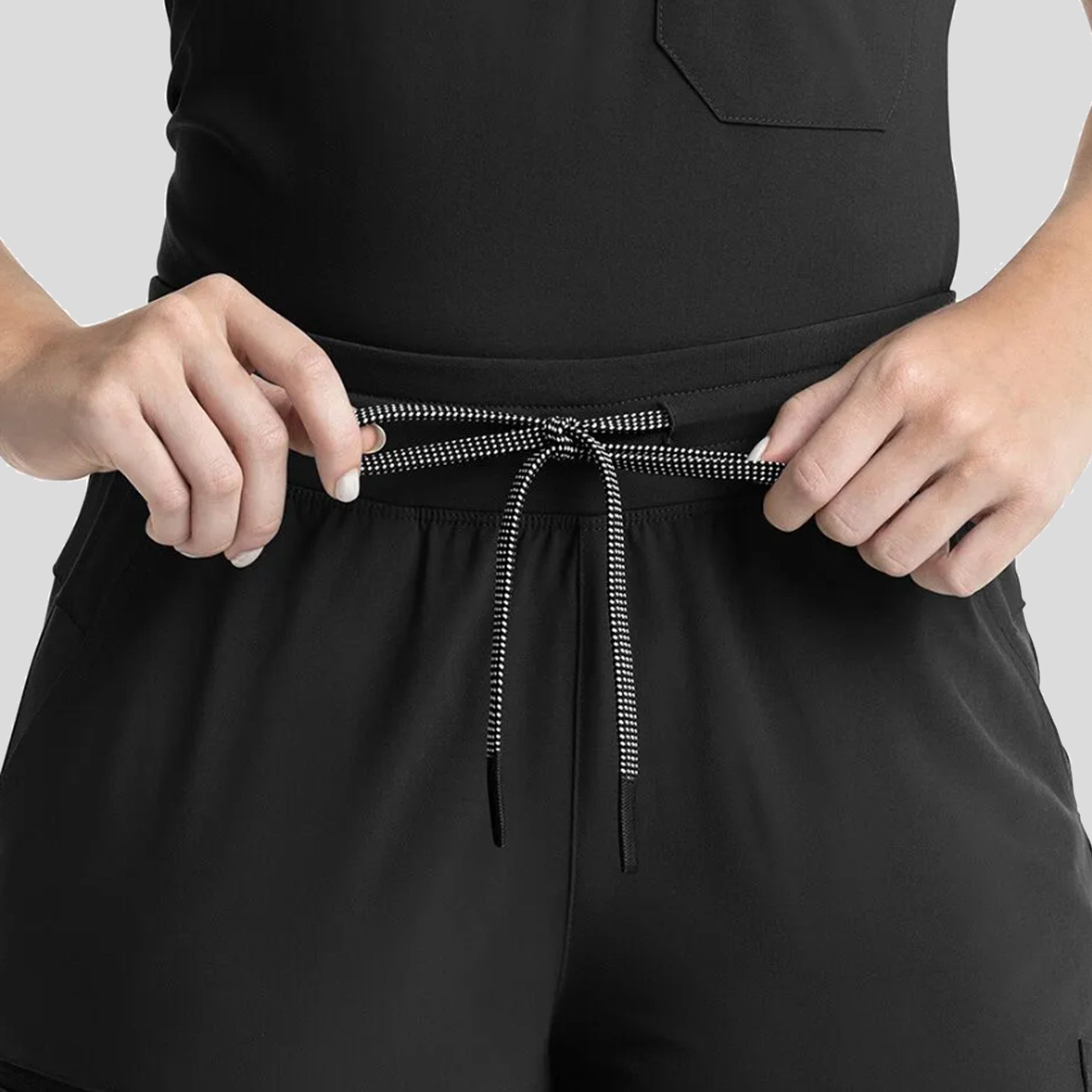 Womenโs Yoga Waistband Flare Pant | Black