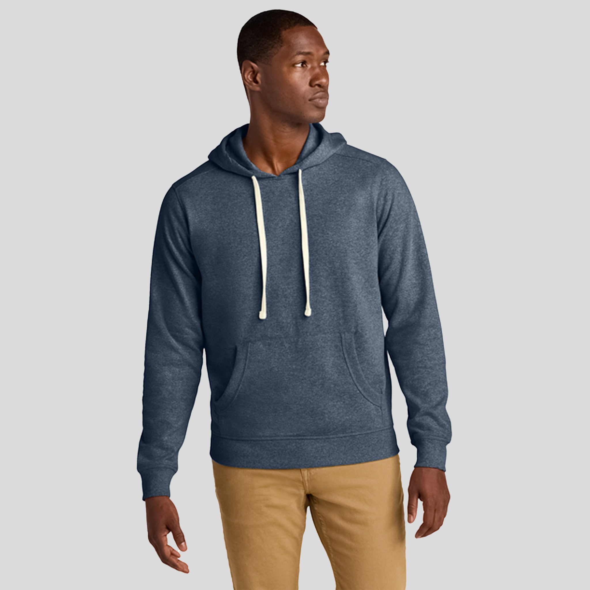 Re-Fleeceโข Hoodie | Heathered Navy
