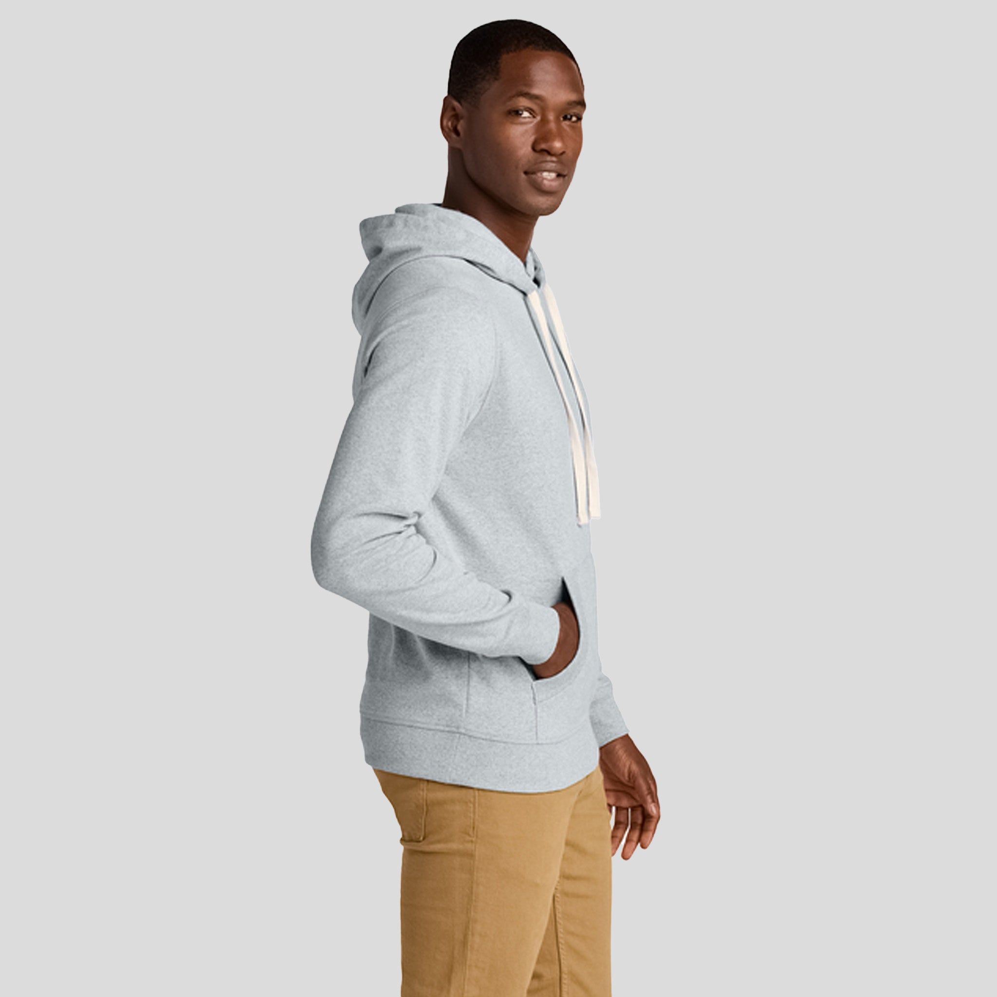 Re-Fleeceโข Hoodie | Light Heather Grey