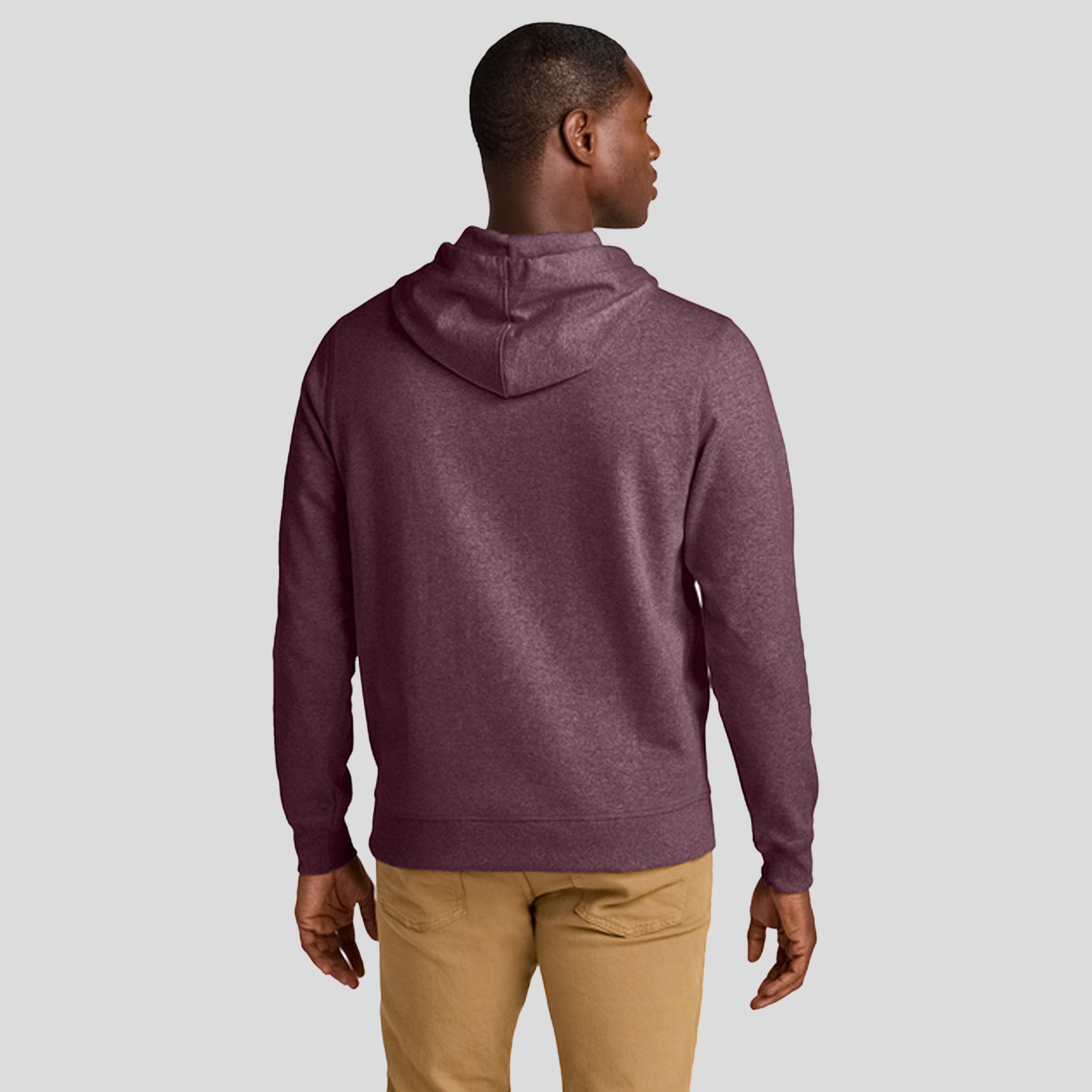 Re-Fleeceโข Hoodie | Maroon Heather