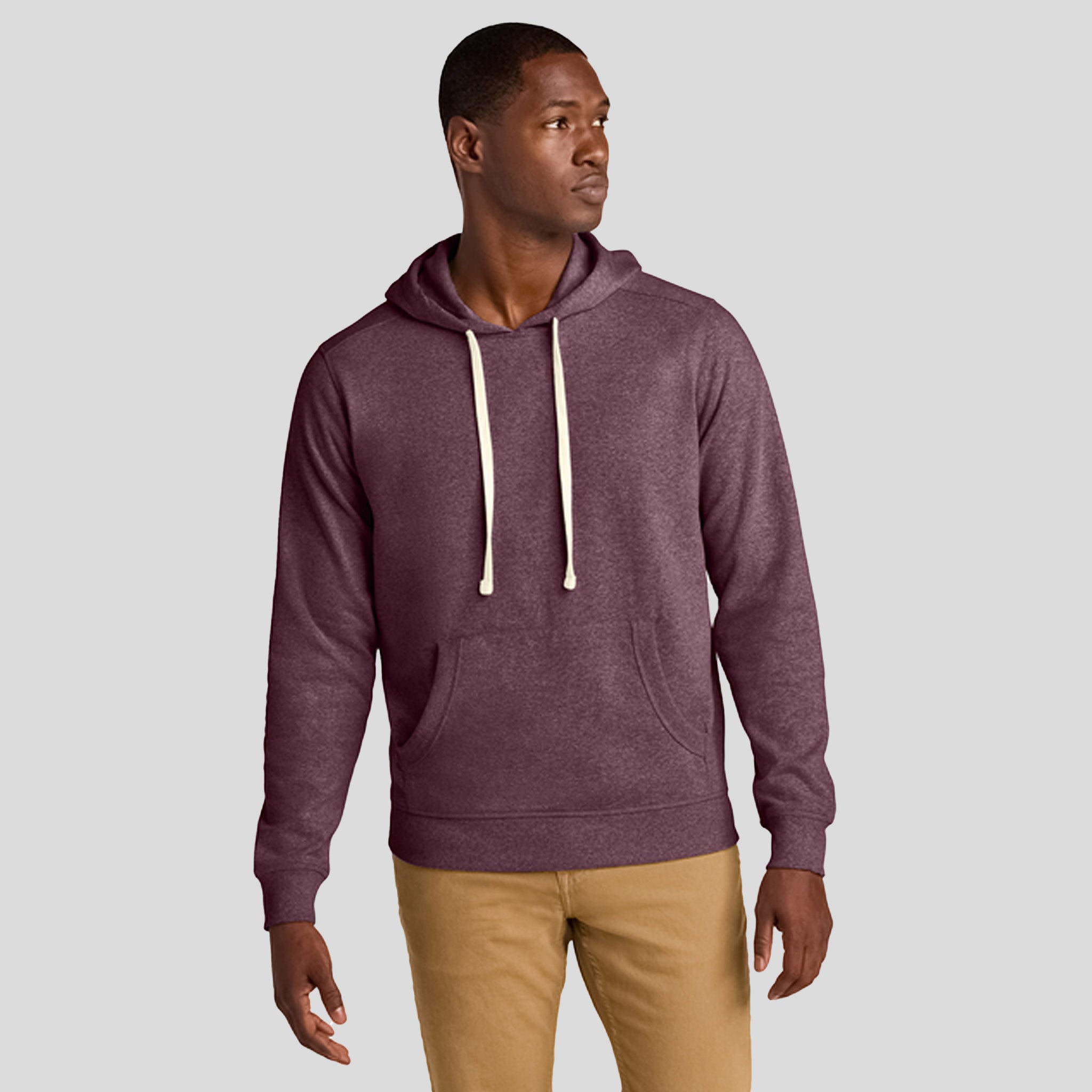Re-Fleeceโข Hoodie | Maroon Heather
