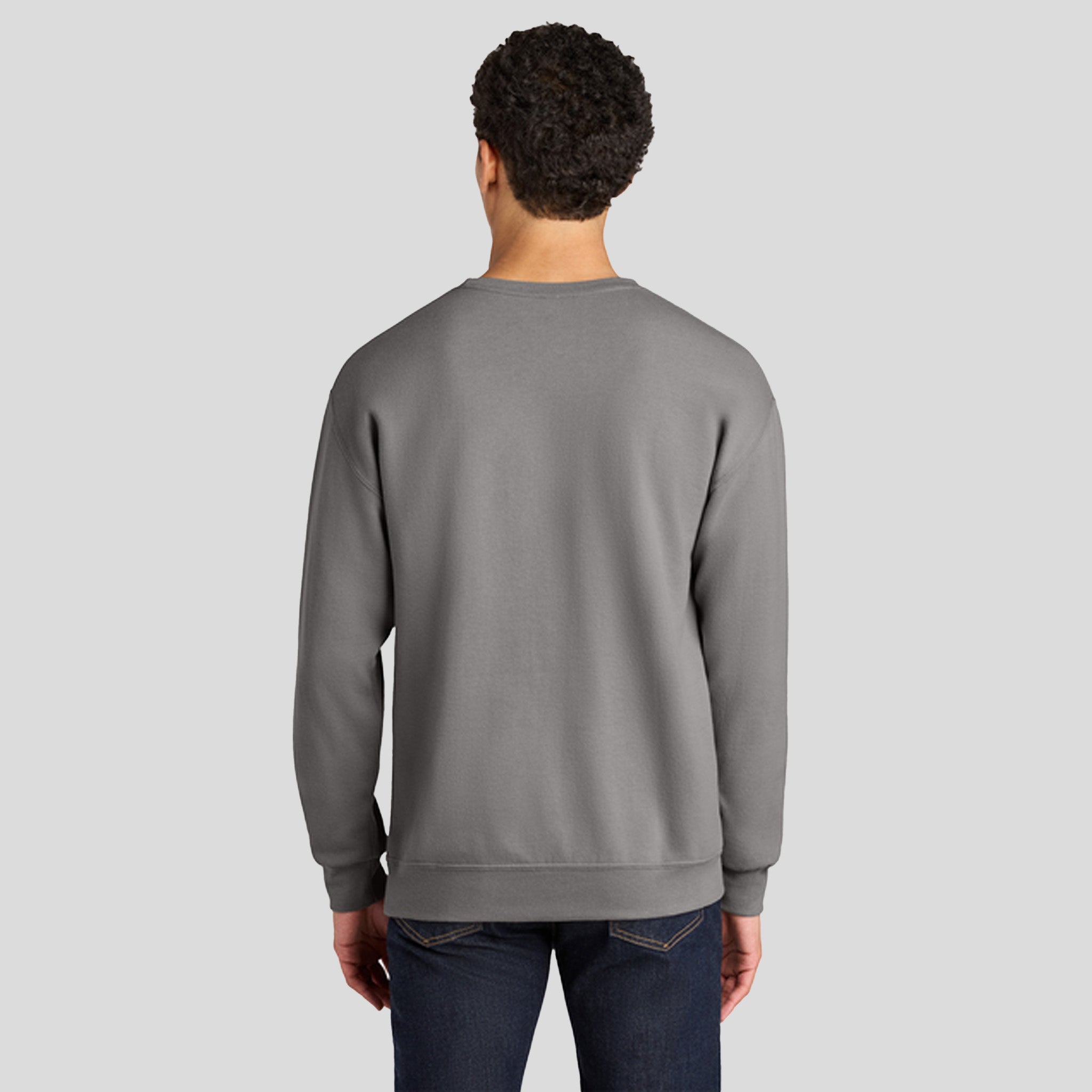 Ultimateโข Unisex CVC Ring Spun Crewneck Sweatshirt | Rock