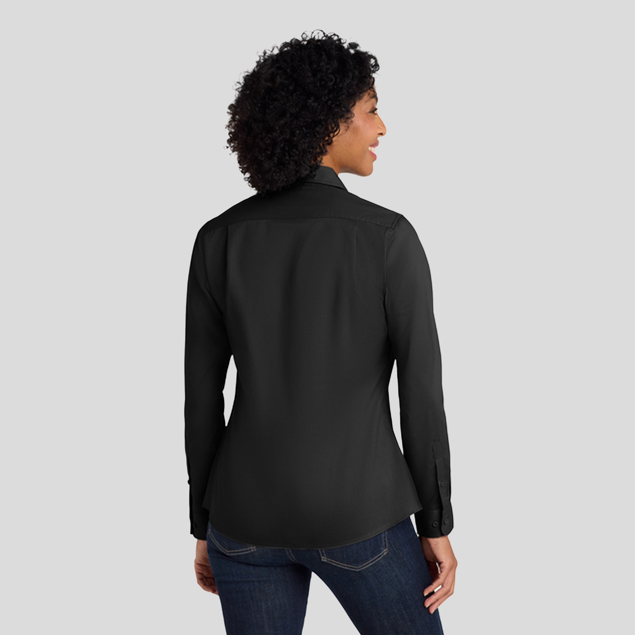 Women's SuperProโข Twill Shirt | Black