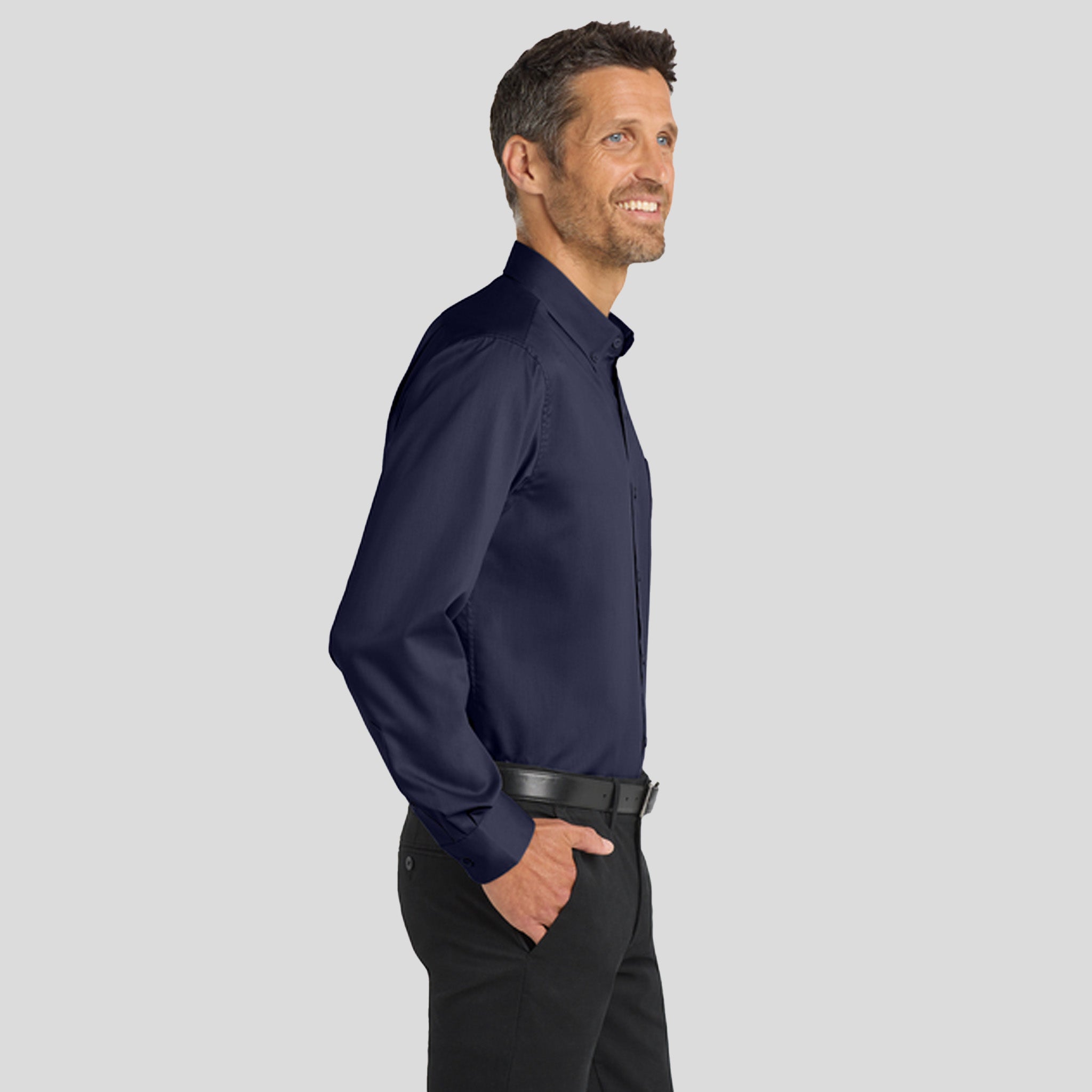 SuperProโข Twill Shirt | True Navy